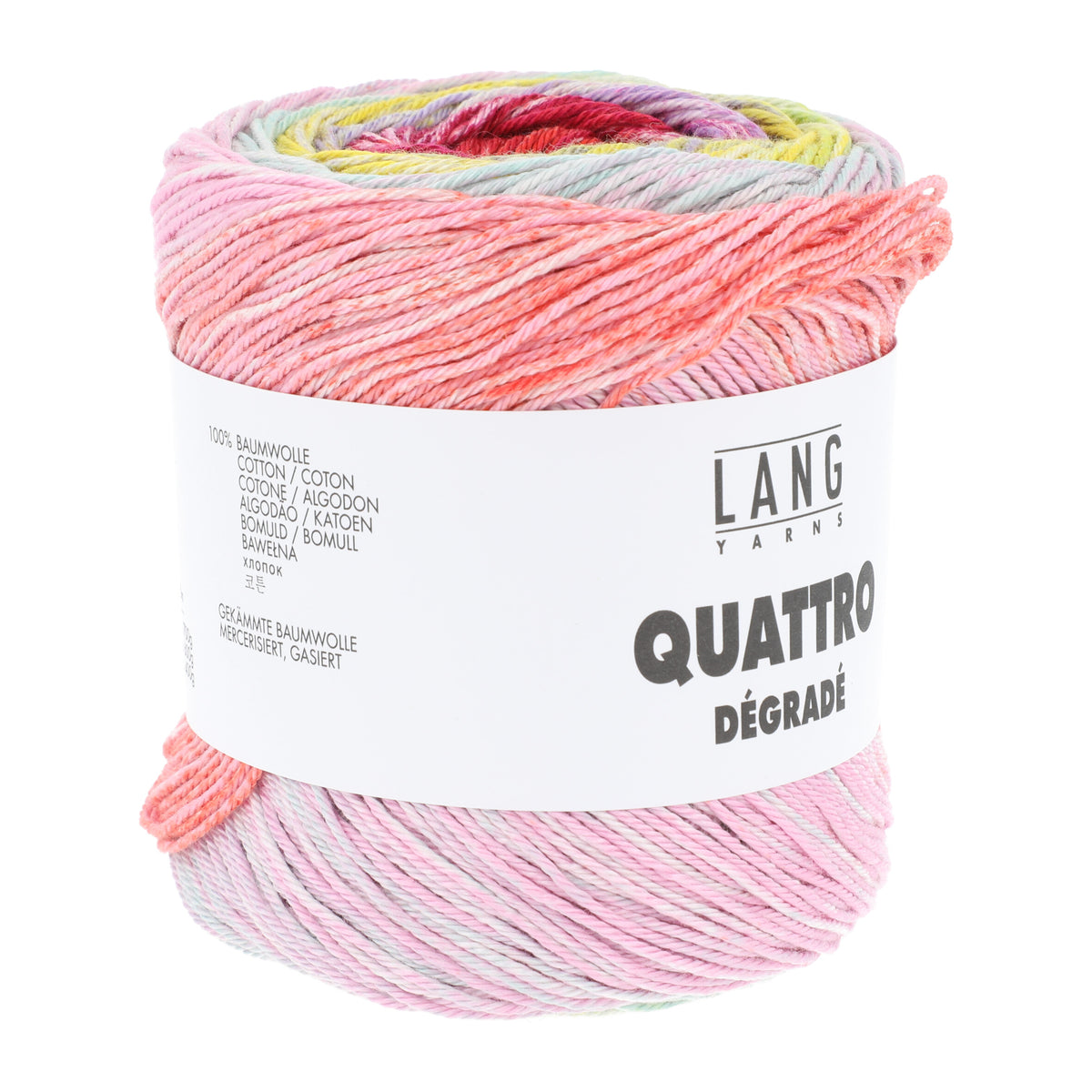 Lang Yarns Quattro Degrade kleur 0001