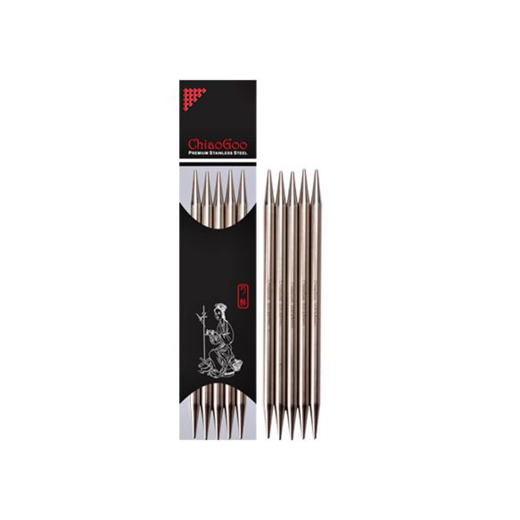 Chiaogoo SS Double Point 15cm – Size : 4.00mm