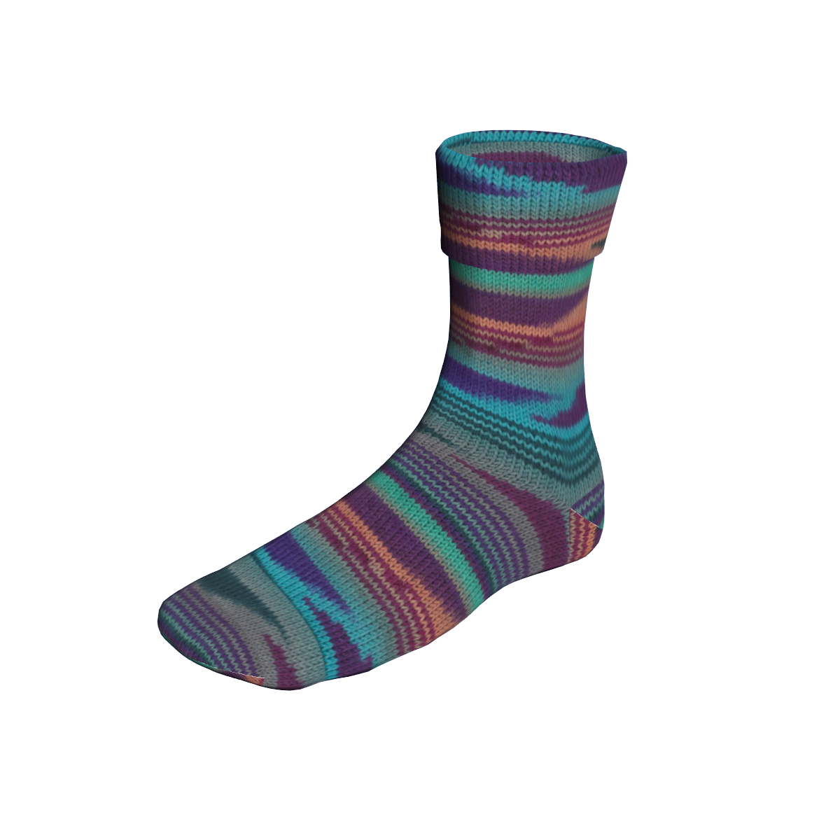 Lang Yarns Super Soxx Color 4-Ply kleur 0404