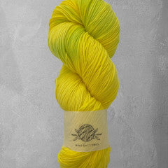 Mina Dyeworks Sock – The Prism Party Parade: Lemon Lime Laughter